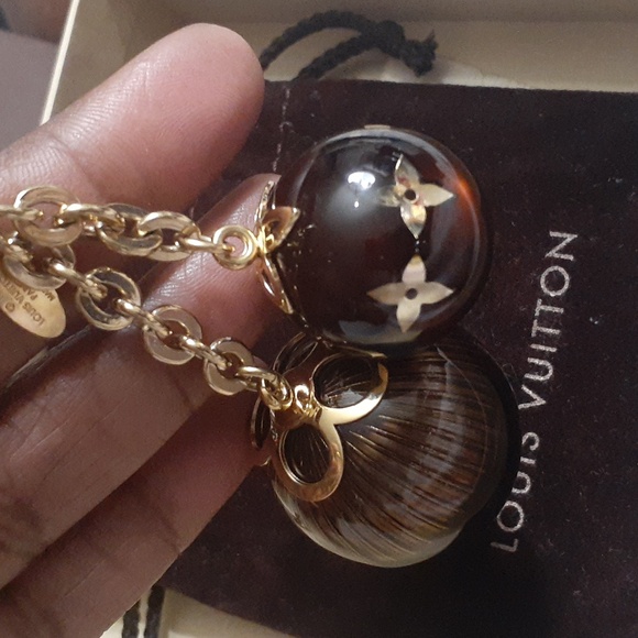 LOUIS VUITTON KEYCHAIN PURSE CHARM EUC AUTHENTIC - Picture 6 of 6